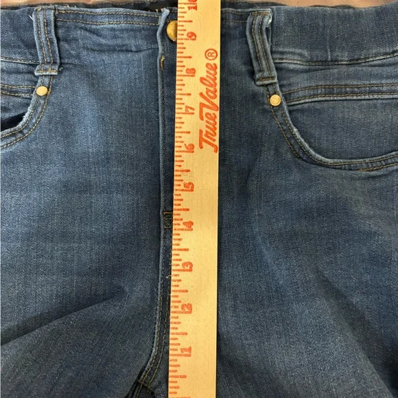 Liverpool Dark Blue Ankle Jeans - Picture 5 of 9